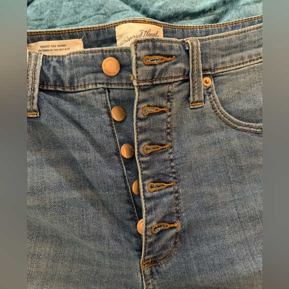 Universal Thread High Rise Distressed Skinny Jeans - Picture 2 of 5